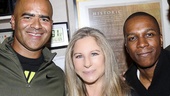 Hamilton - backstage - wide - 11/15 - Emmy Raver Lampman, Christopher Jackson, Barbra Streisand, Leslie Odom Jr, Carleigh Bettiol, Andrew Rannells