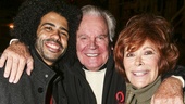 Hamilton - backstage - 10/15 - Daveed Diggs, Robert Wagner and Jill St John